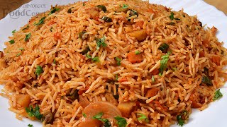 Simple amp Tasty Masala Rice Veg Masala Rice Lunch Box Recipe [upl. by Ahsinrat]