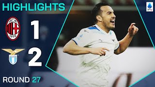 MILANLAZIO 12  HIGHLIGHTS  Pedro Scores Winner in Dramafilled Finale  Serie A 202425 [upl. by Suryc569]