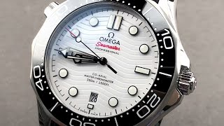 Omega Seamaster Diver 300M 21032422004001 Omega Watch Review [upl. by Wendye]