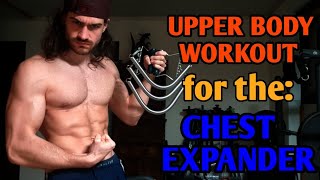 Chest Expander Workout  Upper Body [upl. by Daryl722]