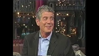 Anthony Bourdain Collection on Late Show 20002011 [upl. by Hallagan635]