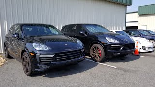 Porsche Cayenne turbo 9581 vs 9582 Porsche GTS  What are the big differences [upl. by Sonitnatsnok148]