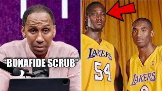 Stephen A Smith Tells Paul George Podcast P He REGRETS Kwame Brown Bonafide Scrub [upl. by Ardnasela40]