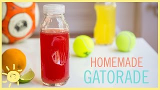 EAT  Homemade Gatorade [upl. by Elynad675]