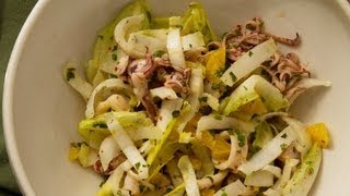 Endive amp Calamari Salad  Cook Taste Eat [upl. by Ytinav]