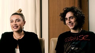 Timothée Chalamet and Florence Pugh pick their favourite Little Women scene [upl. by Huesman]