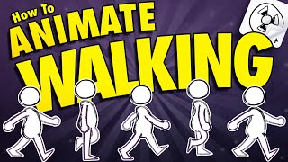 How to Animate Walking FlipaClip Tutorial for Beginners [upl. by Enimisaj71]