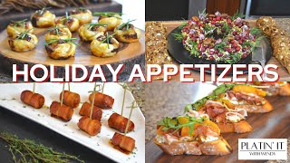 Easy and Elegant Appetizers  Holiday Favourites [upl. by Hakeber]