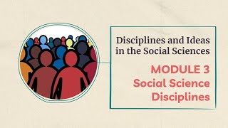 DISS Q1M3 Social Science Disciplines [upl. by Asilanna200]