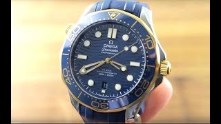 Omega Seamaster Diver 300M Dive Watch 21022422003001 Omega Watch Review [upl. by Ransell427]