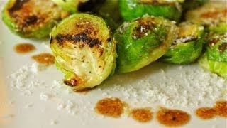 How to Make Grilled Brussels Sprouts  Cancer Fighting Appetizer Recipe [upl. by Garnes383]