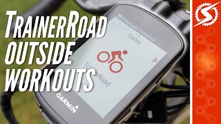 TrainerRoad Outside Workouts How to Enable and AutoSync To Garmin Edge [upl. by Salvatore99]