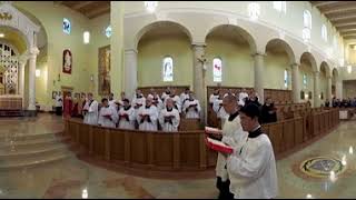 Gregorian Chant Our Lady of Guadalupe Seminary [upl. by Jahdiel378]