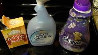 How to Make Homemade Febreze Fabric Freshener [upl. by Adnilav]