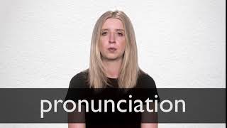 How to pronounce PRONUNCIATION in British English [upl. by Almallah]