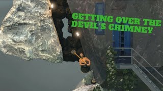 Getting Over It  Devils Chimney Strategy [upl. by Aitrop]