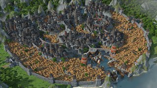 1300 Hours Minecraft Timelapse Nerima Kingdom 4K60fps [upl. by Rogerson]