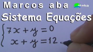 SISTEMA DE EQUAÇÕES DO PRIMEIRO GRAU  sistemas Lineares   Método da Substituição [upl. by Bari]