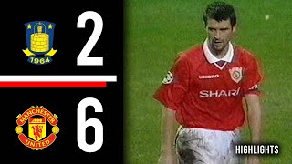 Brondby v Manchester United  Highlights  UCL  19981999 [upl. by Aztiraj208]