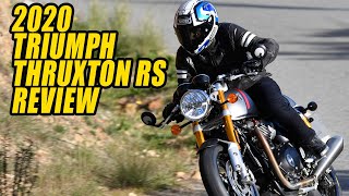 2020 Triumph Thruxton RS Review [upl. by Mihar]