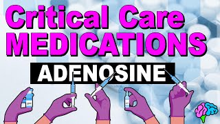 Adenosine  Critical Care Medications [upl. by Terpstra]