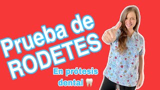 Prueba de RODETES en Protesis Dental 23 [upl. by Dnivra399]