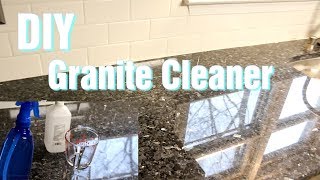 Easy and Inexpensive DIY Granite Cleaner [upl. by Anetta]