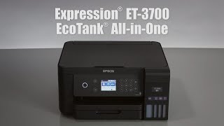 Epson Expression ET3700  Take the Tour [upl. by Adyela]