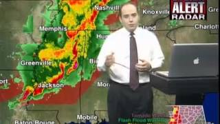 April 27 2011 Historic Tornado Outbreak  ABC 3340 Live Coverage 330am900am [upl. by Annayd364]