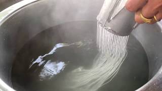 Thai Rice Flour Noodles Recipe [upl. by Woods]