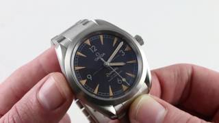 Omega Seamaster Railmaster 22010402001001 PreOwned Luxury Watch Review [upl. by Elenaj702]