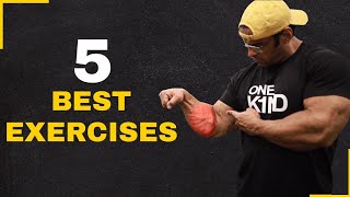 The Perfect Forearm Workout 5 Best Exercises  Yatinder Singh [upl. by Cousin]