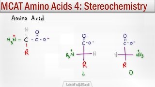 Amino Acid Stereochemistry R and S vs D and L Configuration [upl. by Odnumyar830]