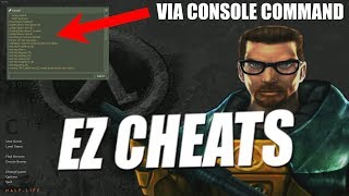 HALF LIFE EZ Cheats For Original PC Game [upl. by Yttam]