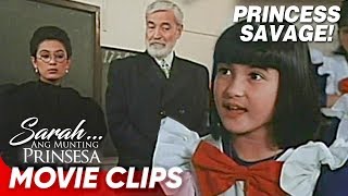 310 Princess Sarah turns to quotPrincess Savagequot  SarahAng Munting Prinsesa  Movie Clips [upl. by Eddana]