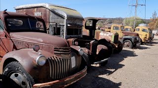 encontre CAMIONES abandonados mas ANTIGUOS y CAROS del MUNDO  Forgotten cars [upl. by Emery]