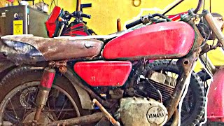 Yamaha Rs100 Restoration Part 1 Timelapse [upl. by Wiggins]