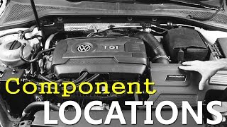 MK7 Engine Component Locations [upl. by Raila]