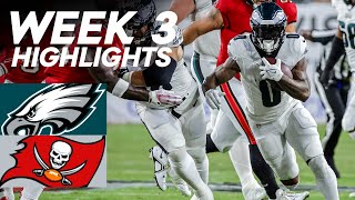 Eagles vs Buccaneers  2023 Week 3 Highlights [upl. by Nilyahs]