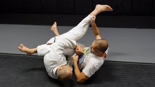 Low Risk Sweep From Closed Guard  BJJ Flower Sweep [upl. by Ikairik802]