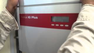 Prueba Inversor Fronius IG PLUS V 38 [upl. by Noired920]