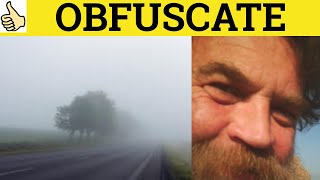 🔵 Obfuscate  Obfuscation Meaning  Obfuscate Examples  Obfuscate Definition  C2 Vocabulary [upl. by Notle780]