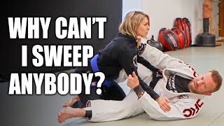 How Sweeps Work  JiuJitsu Sweep Fundamentals [upl. by Notlok]