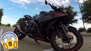 HIGHLY Modified Yamaha R3 Test Ride and Review [upl. by Peony]