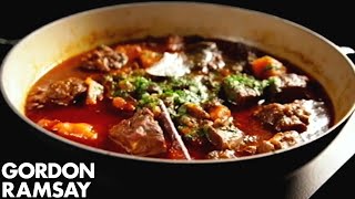 Moroccan Lamb With Potato amp Raisins  Gordon Ramsay [upl. by Fruin]