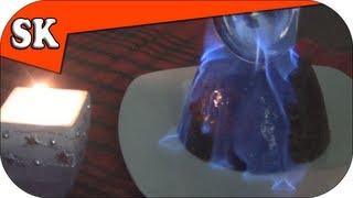 FLAMING A CHRISTMAS PUDDING  Flame a Christmas Pudding [upl. by Daniyal252]