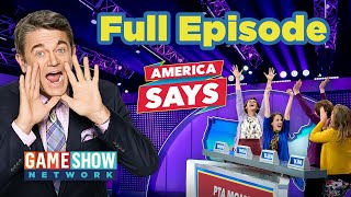 America Says  FULL EPISODE  Game Show Network [upl. by Pedrotti]