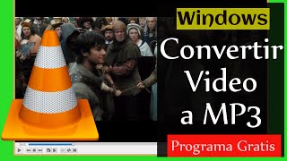 Cómo Convertir Video a mp3 con VLC Player [upl. by Netsreik]