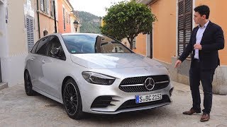 2019 Mercedes B Class  NEW AMG drive Review B200d interior exterior [upl. by Ecirehc]