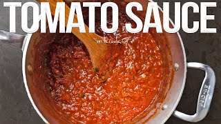 Best Everyday Tomato Sauce Recipe  SAM THE COOKING GUY [upl. by Sulecram]